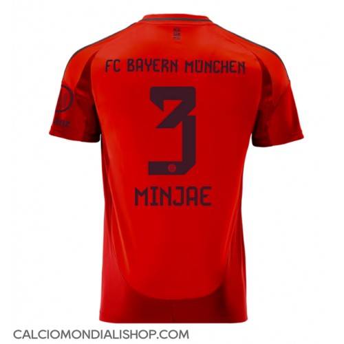 Maglie da calcio Bayern Munich Kim Min-jae #3 Prima Maglia 2024-25 Manica Corta